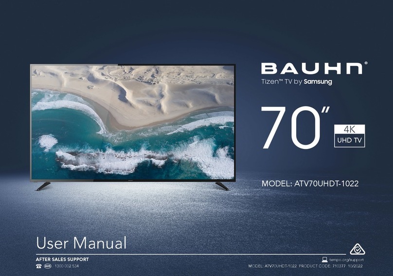 Samsung BAUHN Tizen ATV70UHDT-1022 User manual