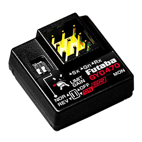 FUTABA GYD 470 instruction manual