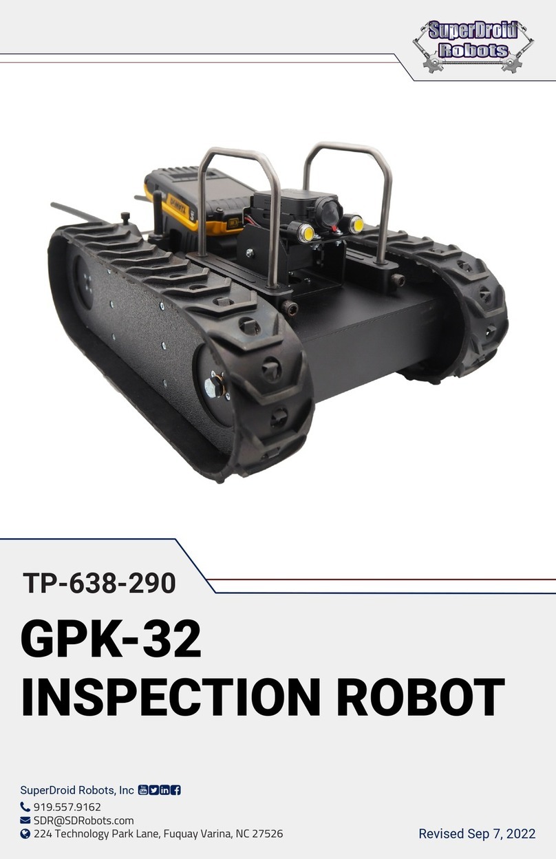 SuperDroid Robots GPK-32 quick start guide