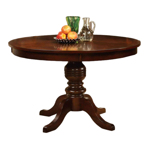 Furniture of America Carlisle CM3778RT User manual Furniture of America Carlisle CM3778RT User manual