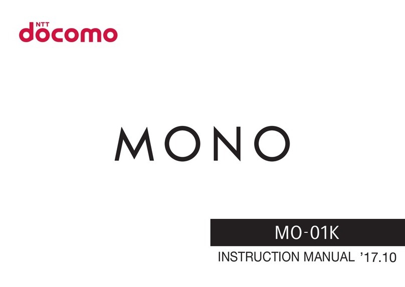 NTT docomo MONO MO-01K instruction manual NTT docomo MONO MO-01K instruction manual
