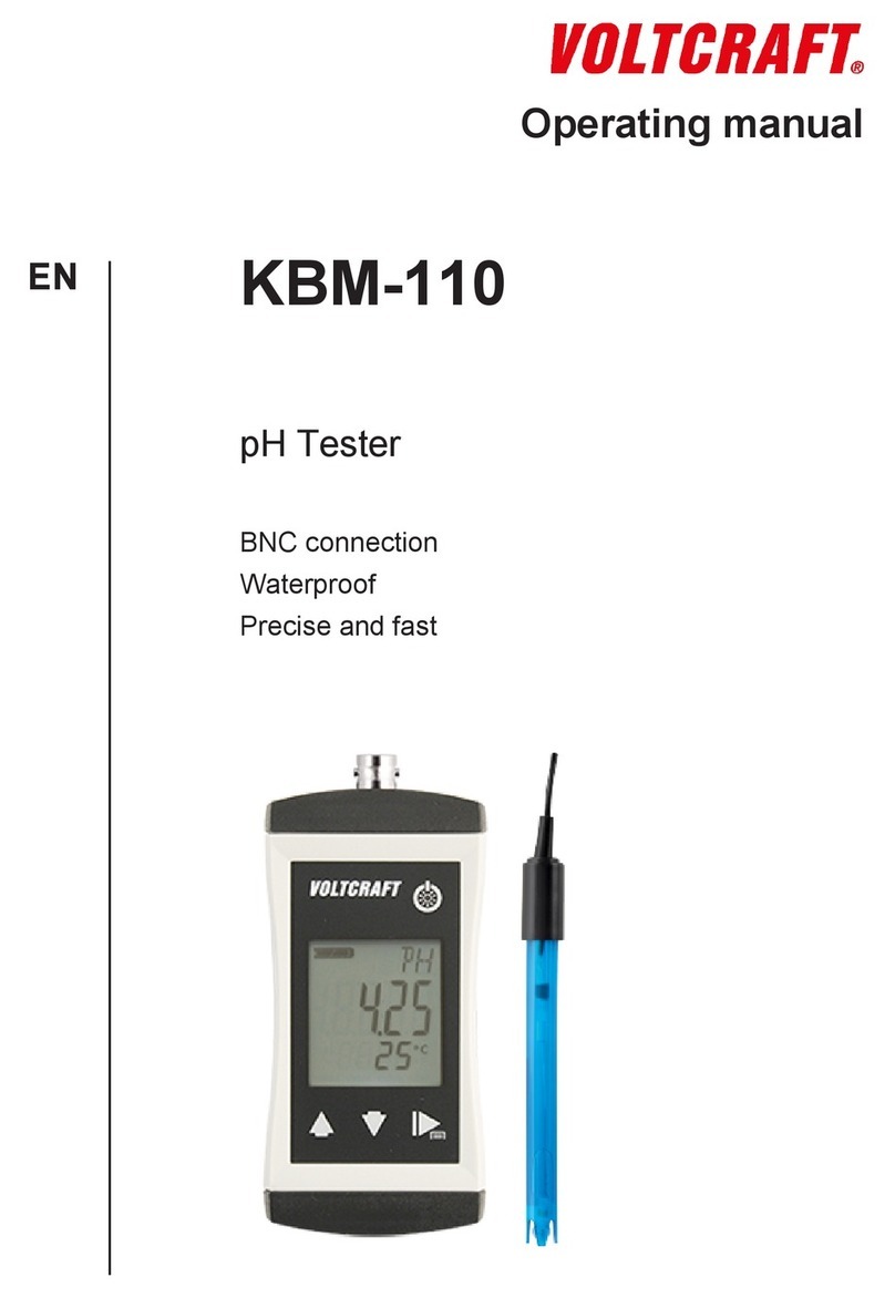 VOLTCRAFT KBM-110 User manual