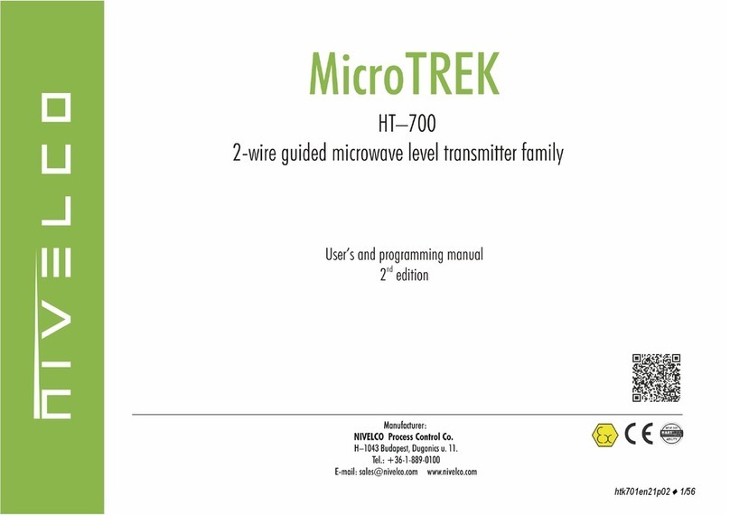 NIVELCO MicroTREK HT-700 User manual
