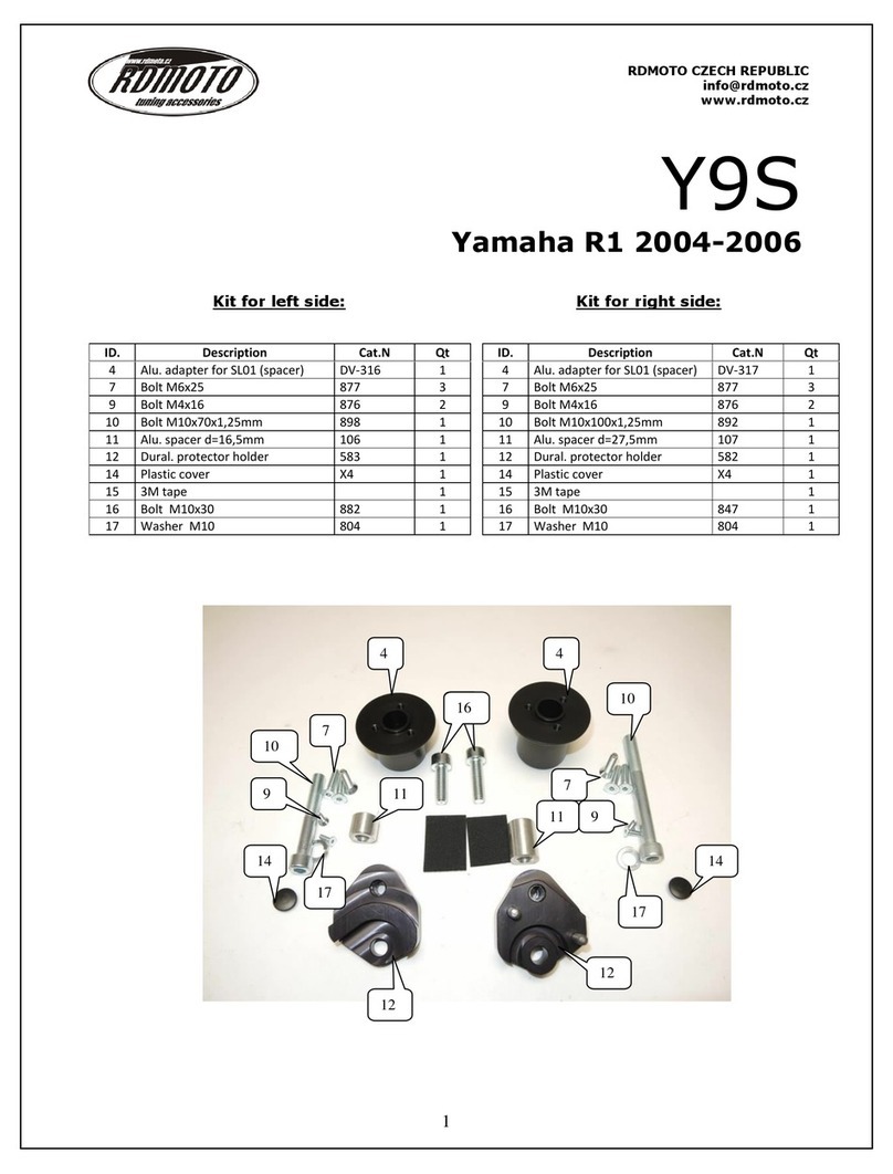 RDMOTO Y9S User manual