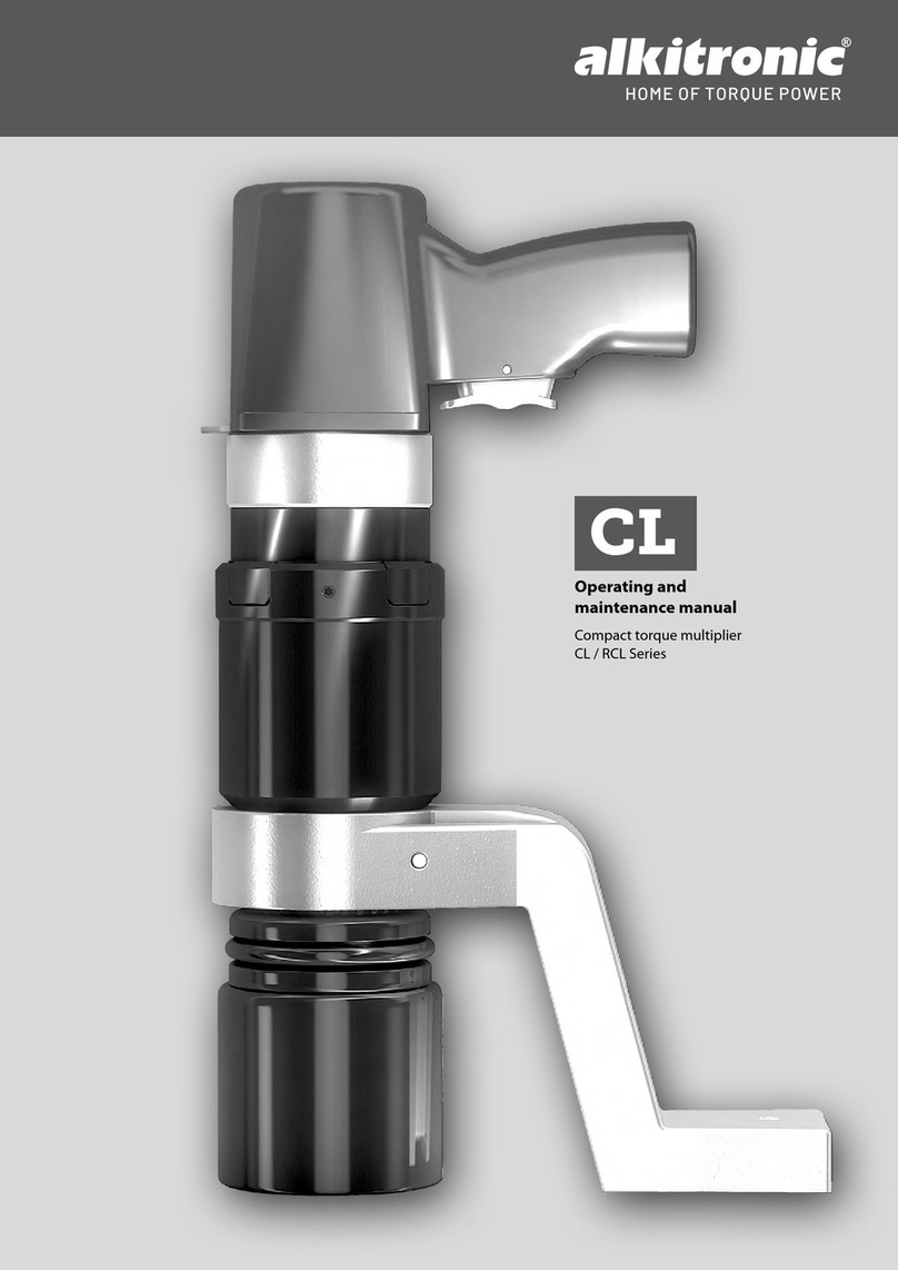 alkitronic CL Series Operating and maintenance manual