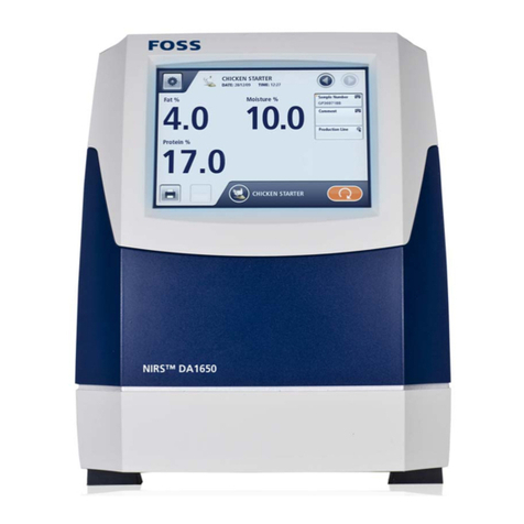 Foss NIRS DA1650 user manual
