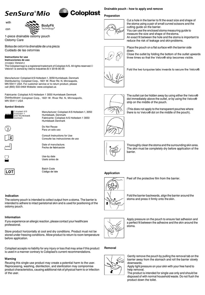 Coloplast SenSura Mio quick start guide