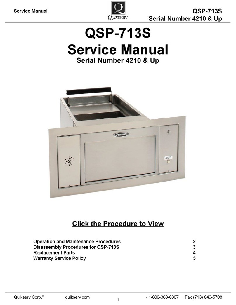 Quikserv QSP-713S Service manual