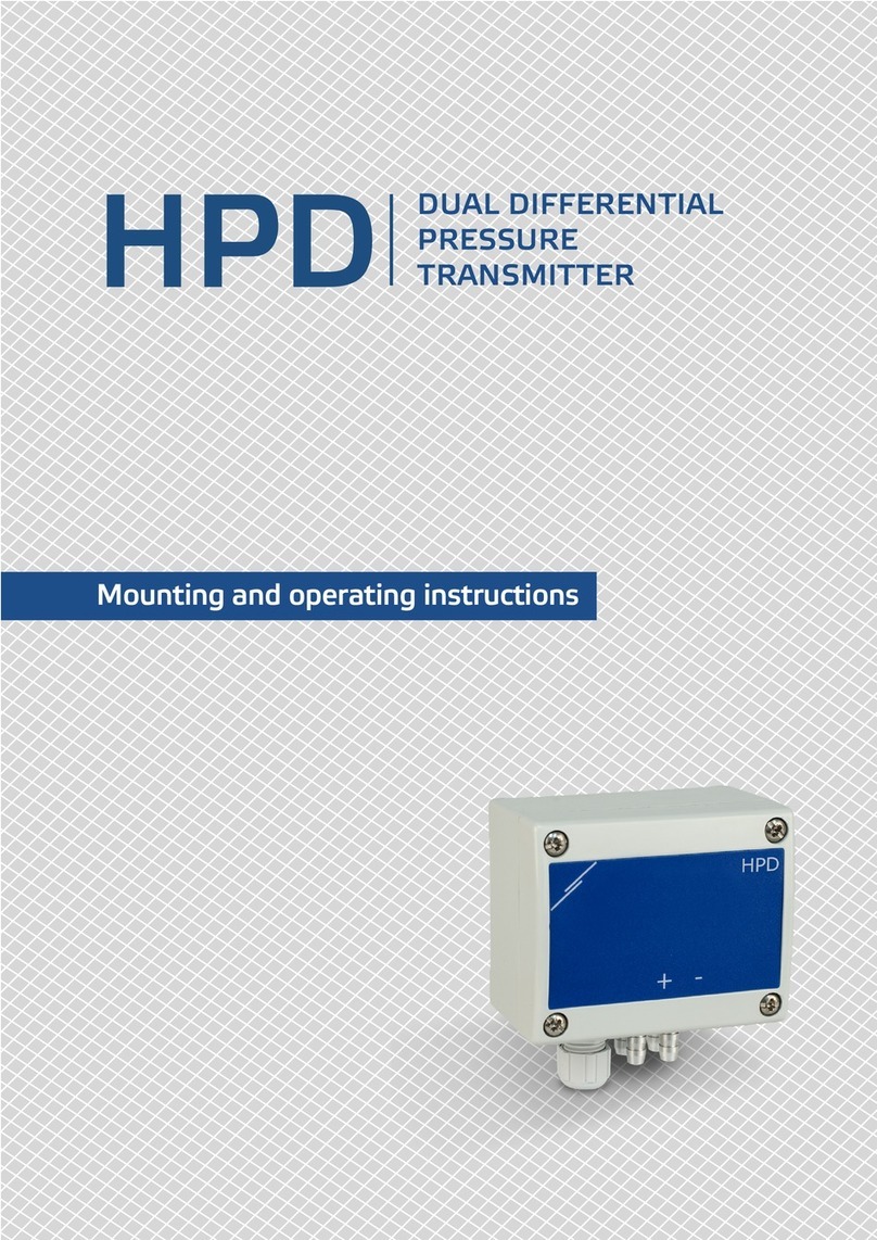 Sentera Controls HPD Service manual