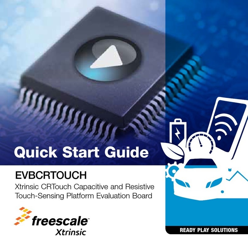 Freescale Semiconductor EVBCRTOUCH User manual