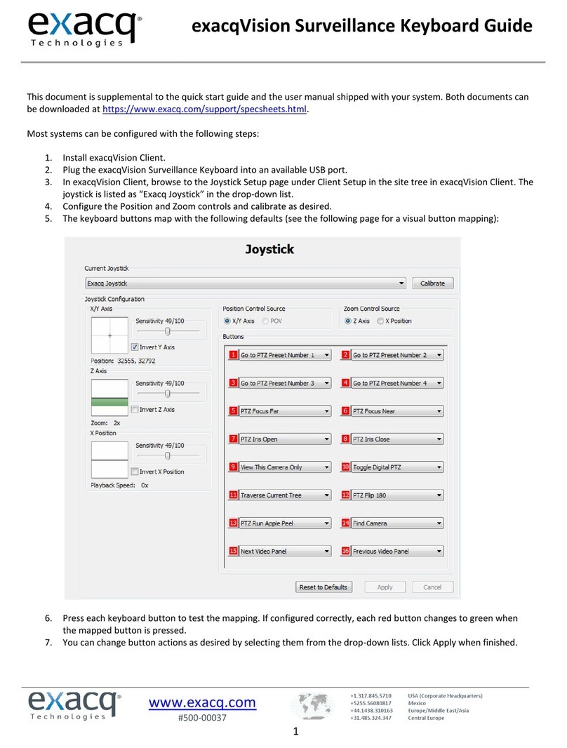 Exacq exacqVision Guide