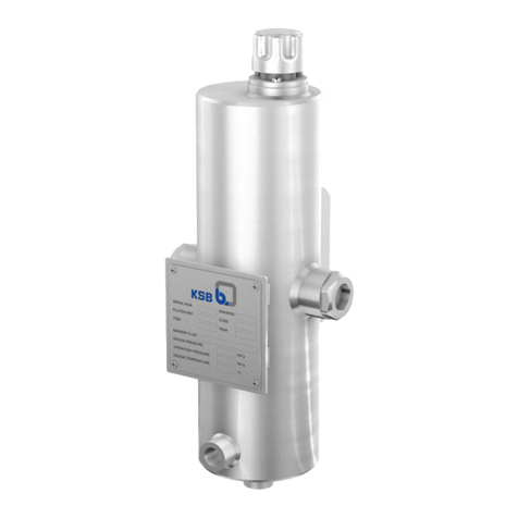 KSB KWT51 Installation instructions
