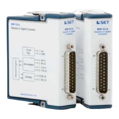 SET COMPACTRIO RDK9316 user manual