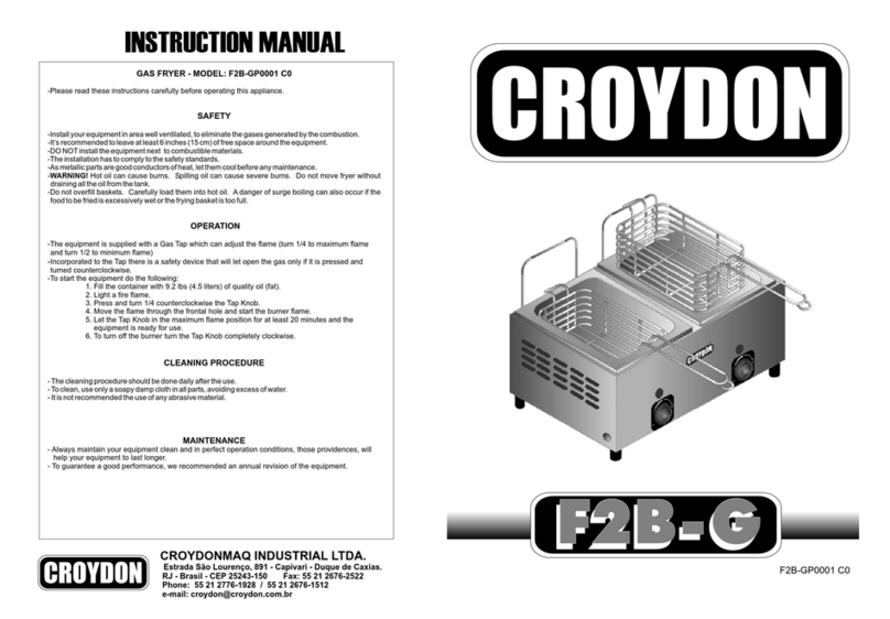 croydon F2B-GP0001 C0 User manual