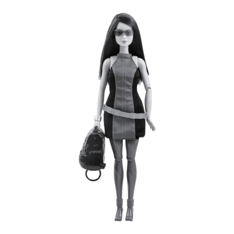 Mattel Barbie DHF08-BC70 User manual