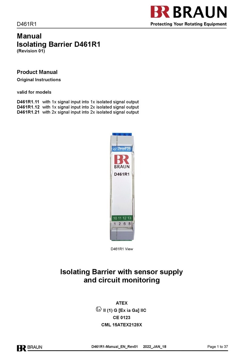 Braun D461R1 product manual