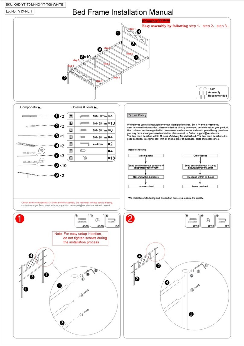 VECELO KHD-YT-T08 User manual VECELO KHD-YT-T08 User manual
