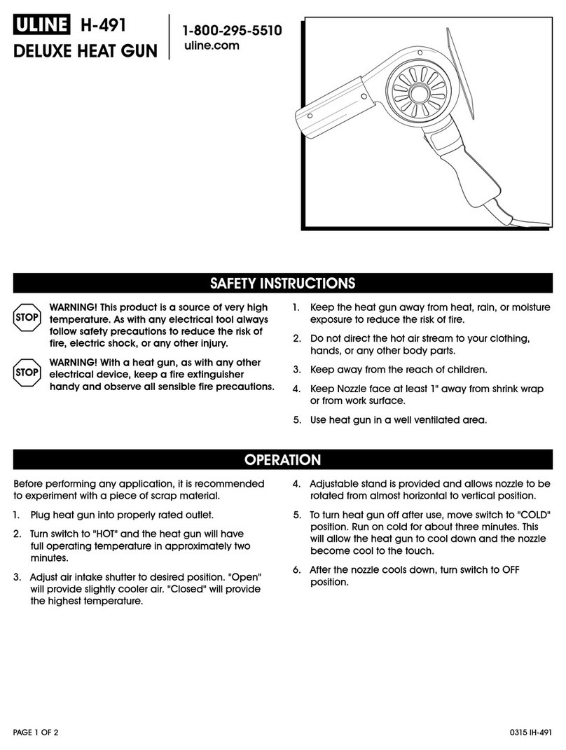 U-Line H-491 User manual