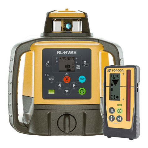 Topcon RL-HV Series User manual
