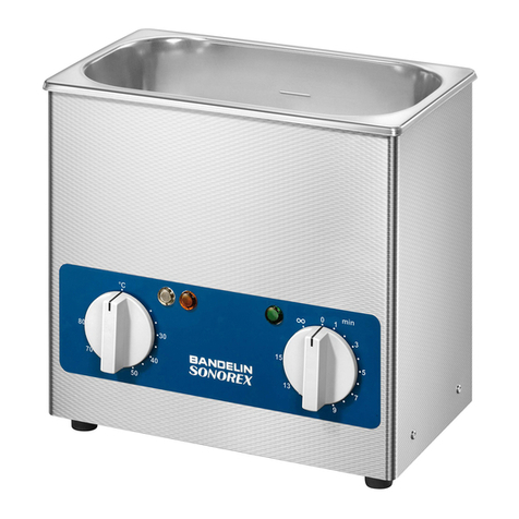 BANDELIN Sonorex Super RK 31 User manual BANDELIN Sonorex Super RK 31 User manual