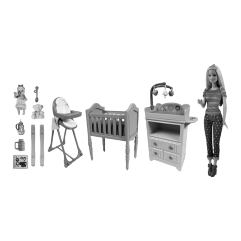 Mattel Barbie BLL72 User manual