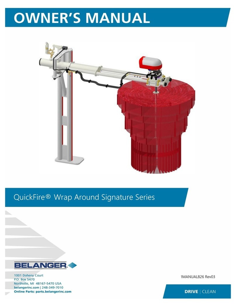 Belanger QuickFire Wrap Around Signature Series User manual Belanger QuickFire Wrap Around Signature Series User manual