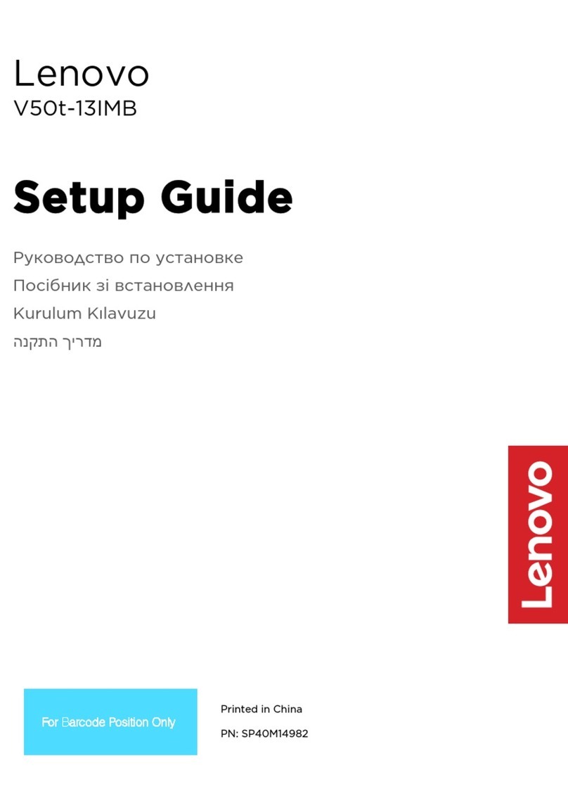 Lenovo V50t-13IMB User manual