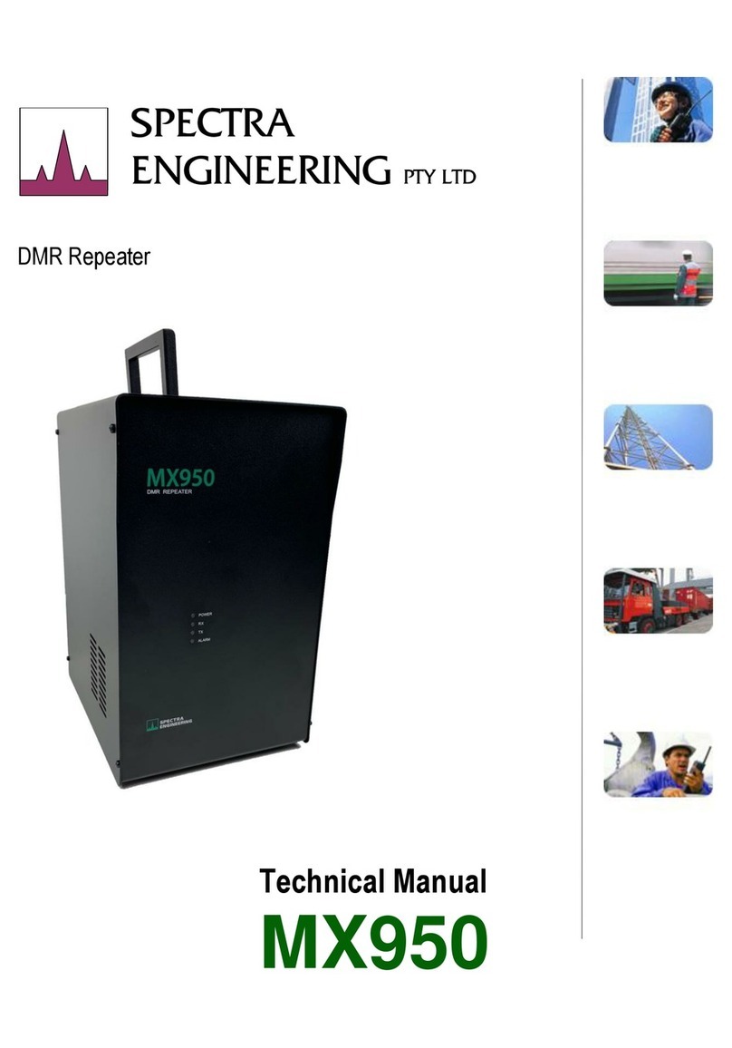 Spectra Engineering MX950 Series Technical manual