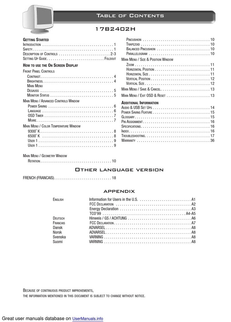 Philips 107B User manual