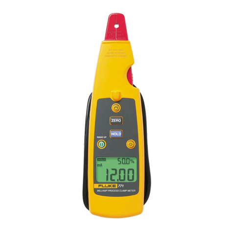 Fluke 771 User manual
