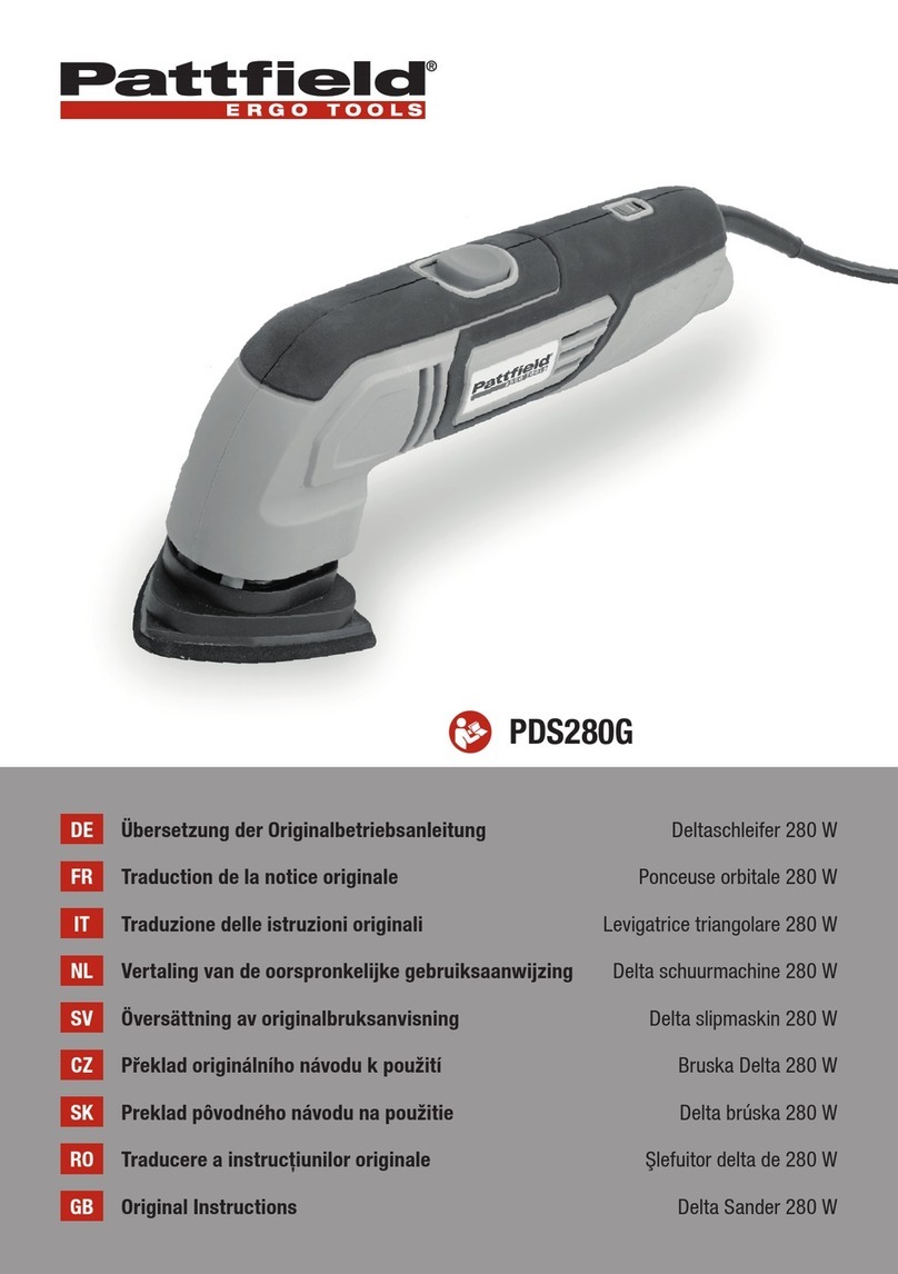 Pattfield Ergo Tools PDS280G Original instructions