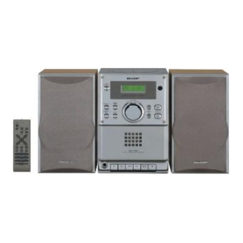 Sharp XL-MP10H User manual