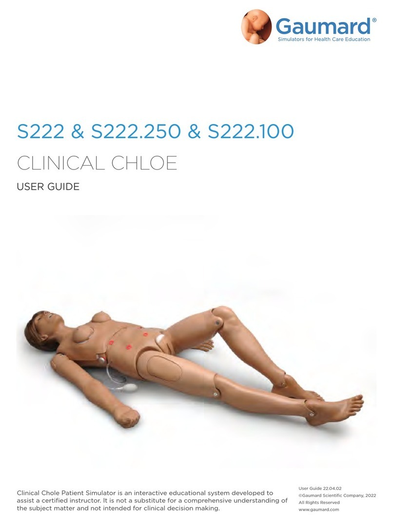 Gaumard Clinical Chloe S222 User manual