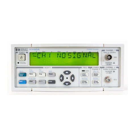 Agilent Technologies 53150A User manual
