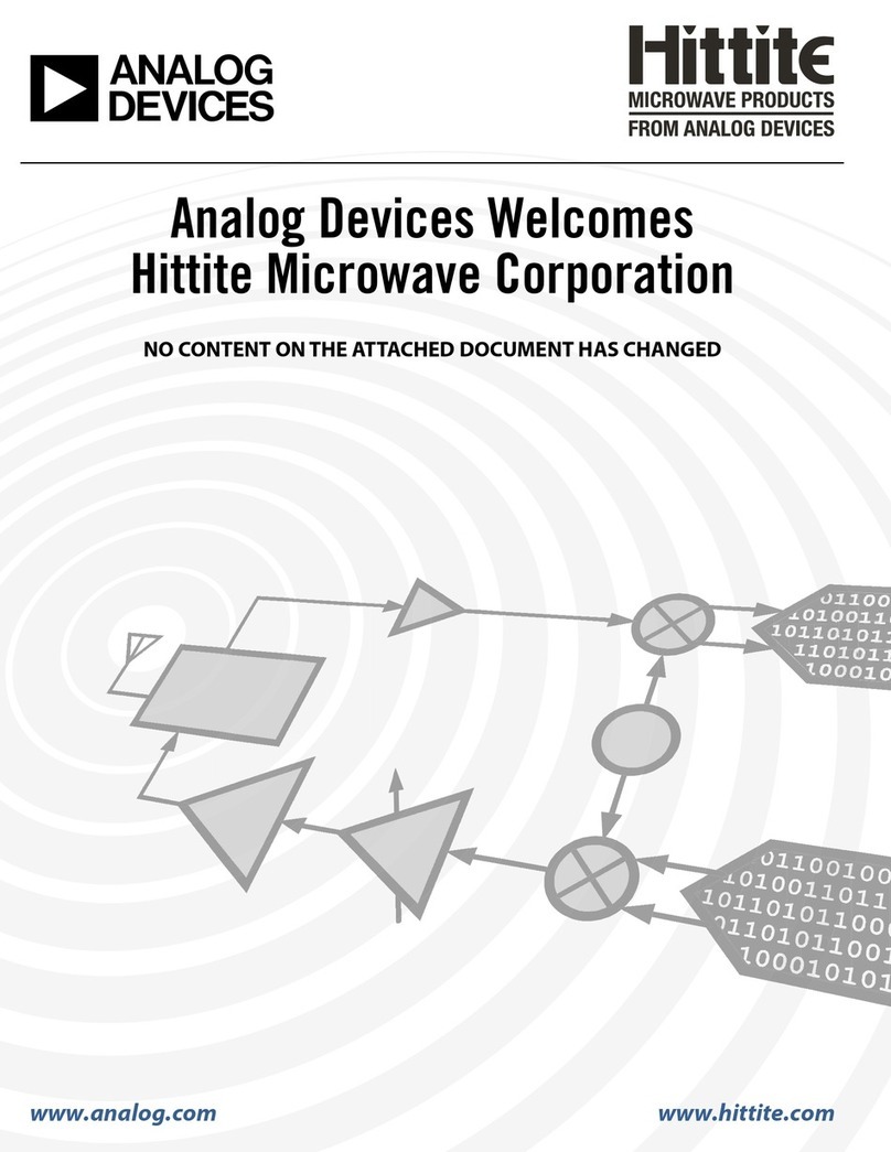 Analog Devices Hittite HMC-T2000 user manual