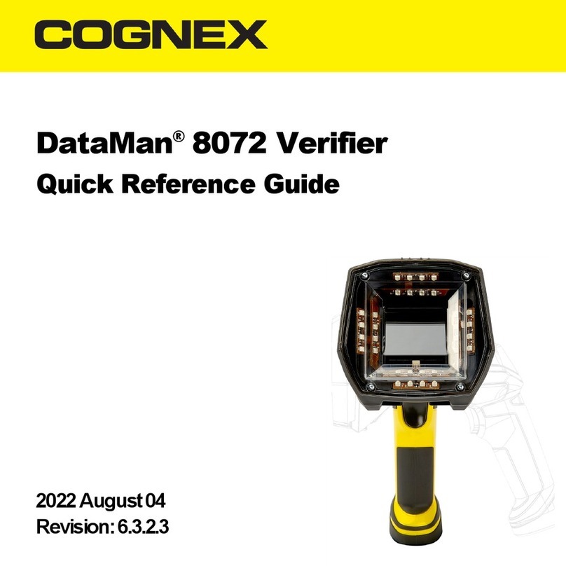 Cognex DataMan 8072 Quick reference guide