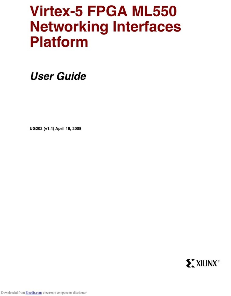 Xilinx Virtex-5 FPGA ML561 user guide Xilinx Virtex-5 FPGA ML561 user guide