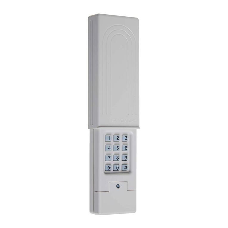 Chamberlain Clicker KLIK2U user manual