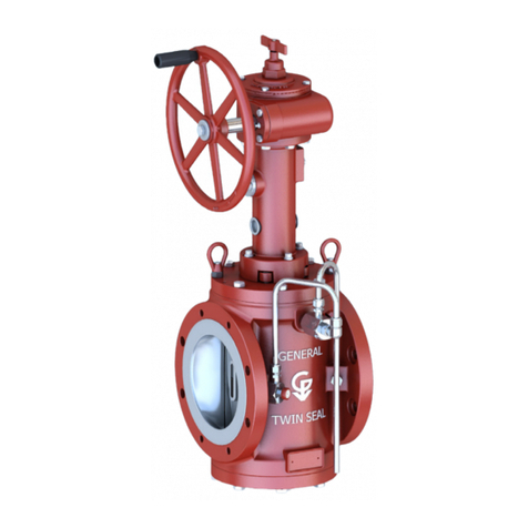 Cameron GENERAL VALVE Twin Seal 400 Series Installation, operation and maintenance manual