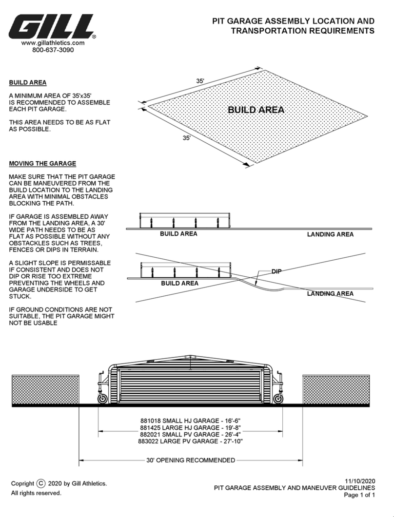 Gill 881018 Assembly instructions