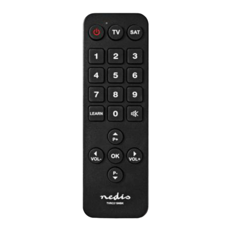 nedis TVRC40SOBK manual
