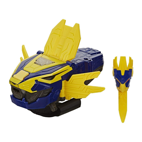 Hasbro Power Rangers Beast Morphers quick start guide