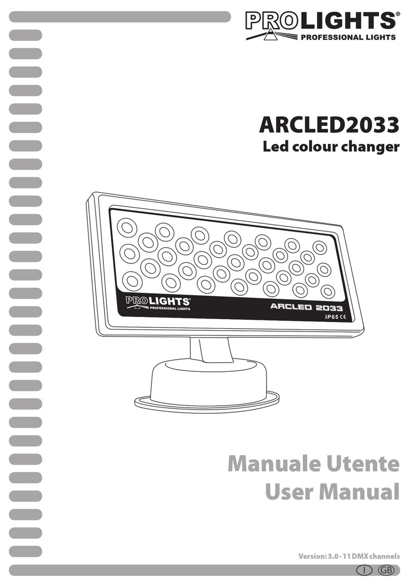 ProLights ARCLED2033 User manual