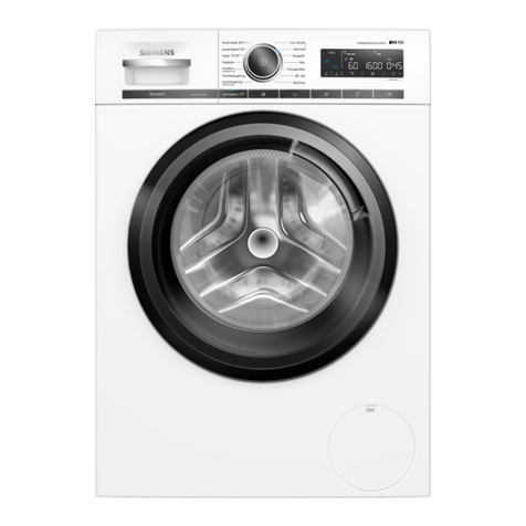 Siemens WM6HXKE1DN User manual Siemens WM6HXKE1DN User manual