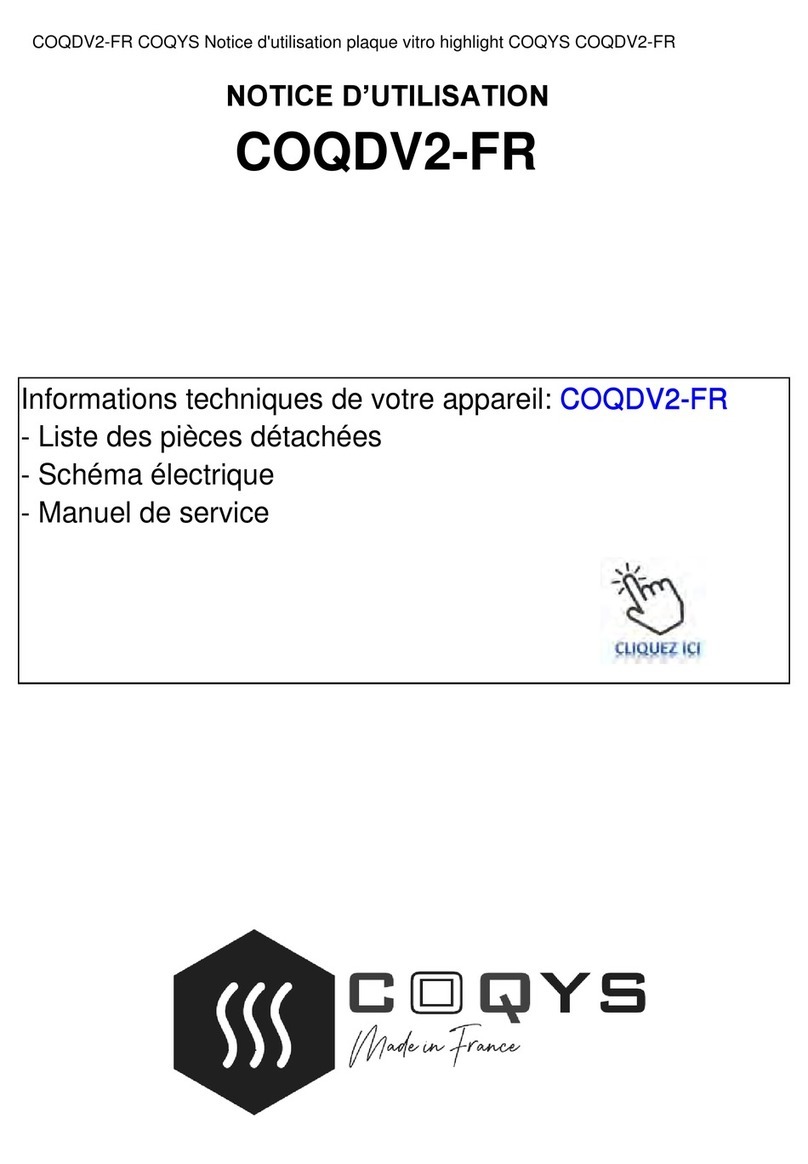 COQYS COQDV2-FR manual