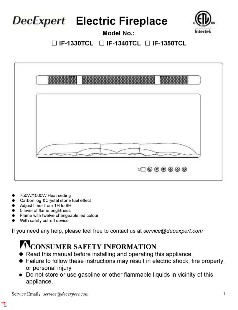DecExpert IF-1330TCL User manual