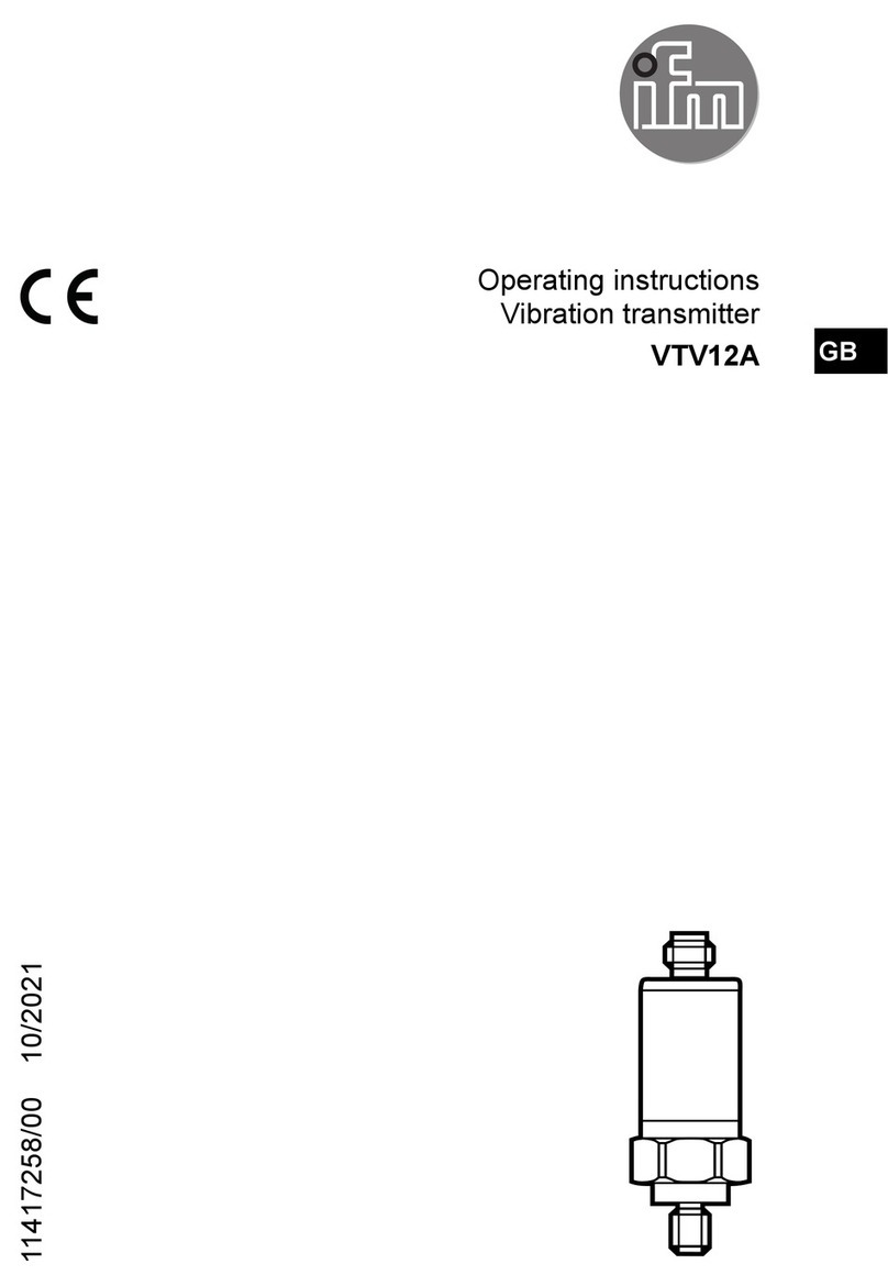 IFM VTV12A operating instructions