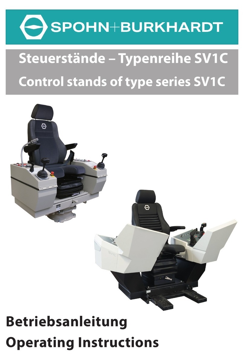 Spohn & Burkhardt SV1C Series operating instructions