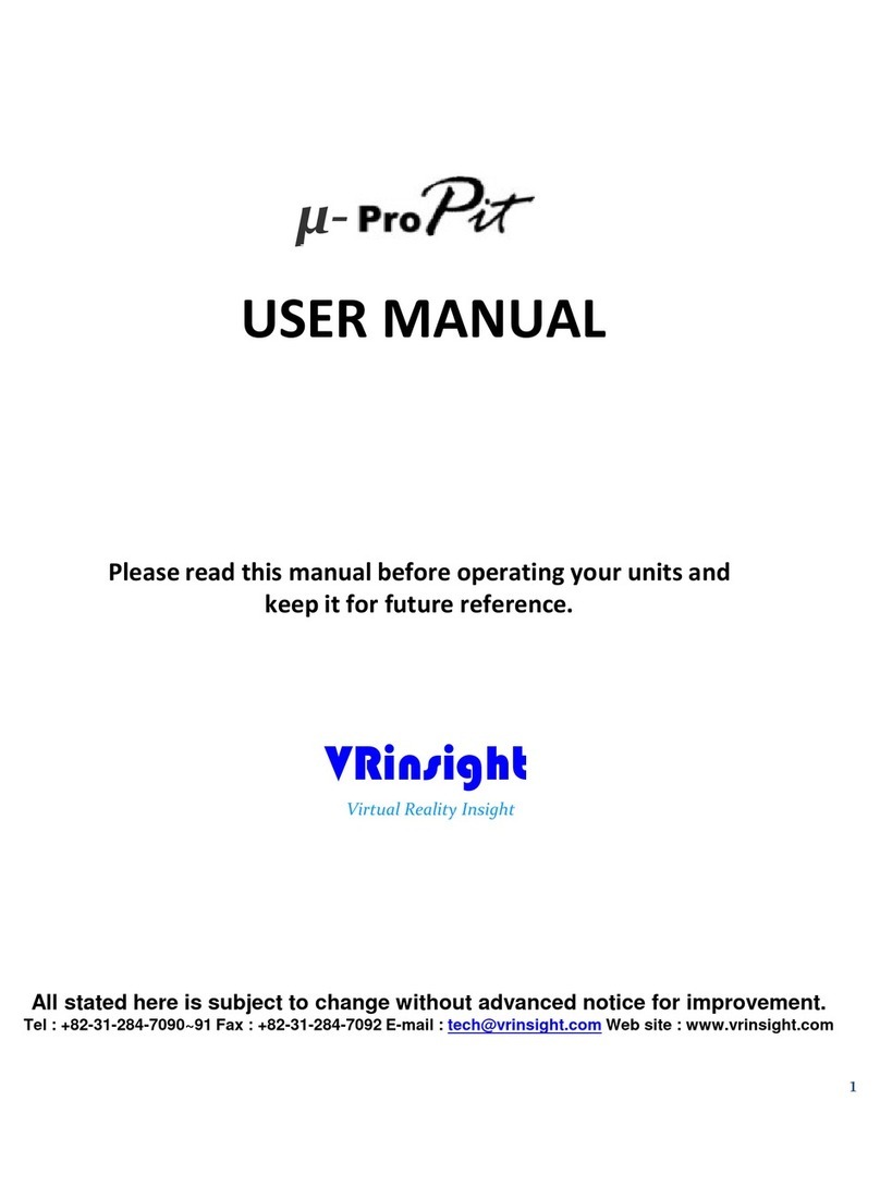VRinsight u-ProPit user manual