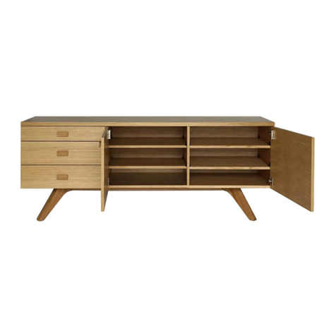 Case Matthew Hilton Cross Sideboard User manual